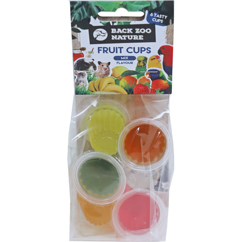 Back Zoo Nature Back Zoo Nature fruitcup mix, zak a 6 stuks.