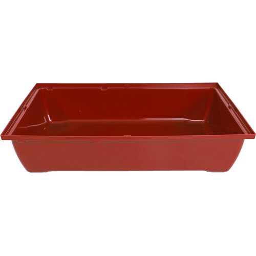 Interzoo Interzoo onderbak Labyrint, burgundy.<br /><br />
Afmeting: 50,5x33x11 cm.