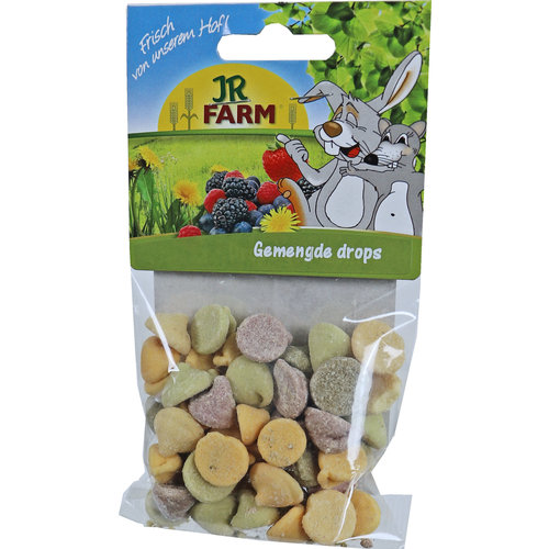 JR Farm JR Farm knaagdier gemengde drops, 75 gram. 08386