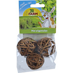 JR Farm JR Farm knaagdier pak à 3 mini wilgenbal, 20 gram. 10962