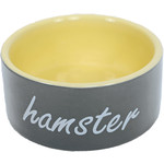 Boon hamster eetbak steen grijs, Ø 8 cm.