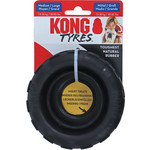 Kong Kong hond Extreme Tyres zwart 11 cm, medium/large.