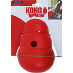 Kong Kong hond Wobbler rood, large.