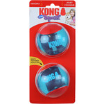 Kong Kong hond Squeezz Action ball red large, kaart a 2 stuks.