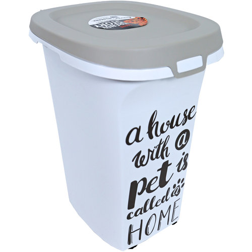 Moderna Moderna plastic voorraadbox Trendy Story 20 liter 'Pet Wisdom'.