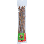 Boony Natuurlijke Snacks Boon Natuurlijke Snack rund, runderspaghetti 35 cm, zak a 120 gram.
