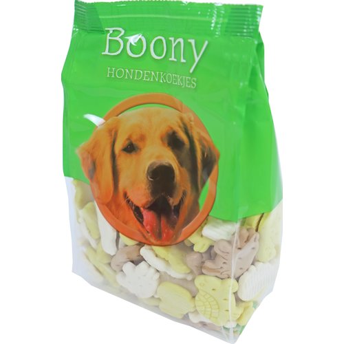Boony hondenkoek Boony hondenkoek animal mix vanille, 350 gram.