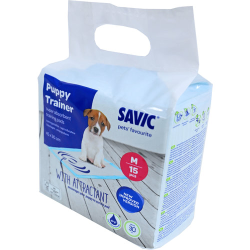 Savic Savic puppy trainer medium, pak a 15 navulpads.