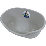 Moderna Moderna plastic hondenmand warmgrijs, 50/60 cm.