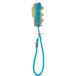 Coralpina Coralpina leash Cinquetorri turquoise, 10 mm/110 cm. C400TU030