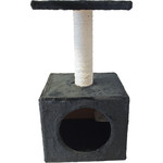 Klimmeubel Diabolo zwart, 57 cm hoog.
