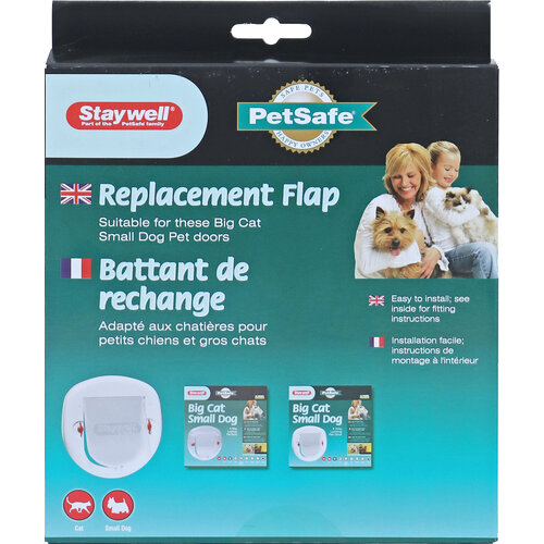 PetSafe PetSafe flap en magneet kattendeur 270/280, transparant.