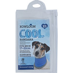 Kowloon Kowloon Cool bandana PVA blauw XS, 17-22 cm.