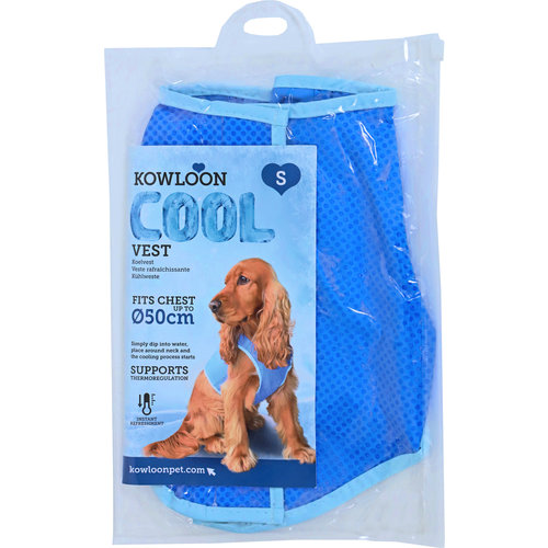 Kowloon Kowloon Cool vest PVA blauw S, Ø 50 cm.