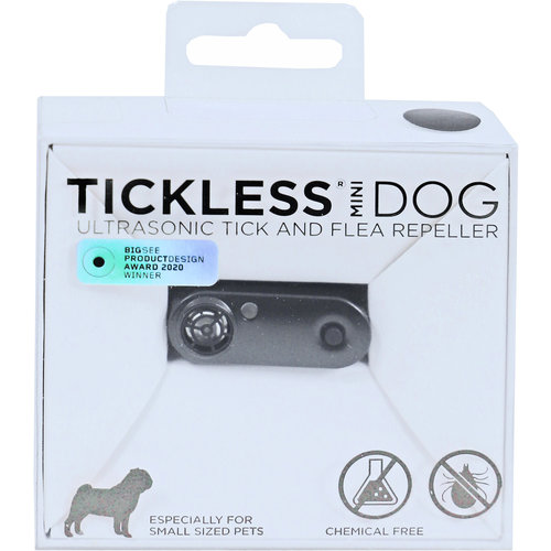 Tickless Tickless mini dog teek en vlo verjager, zwart.