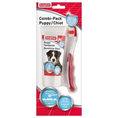 Beaphar Tandpasta & Borstel Combi-Pack Puppy 1 st.
