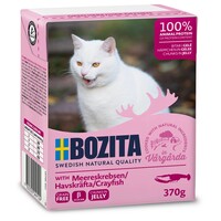 Bozita Bozita Tetra Feline Kreeft hapjes in gelei 370 gr.