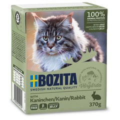 Bozita Bozita Tetra Feline Konijn hapjes in gelei 370 gr.