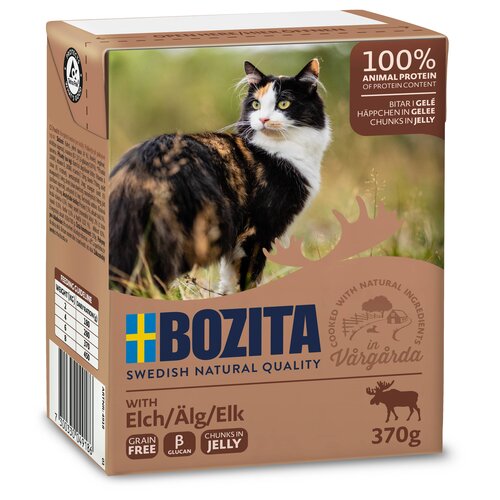 Bozita Bozita Tetra Feline Eland hapjes in gelei 370 gr.