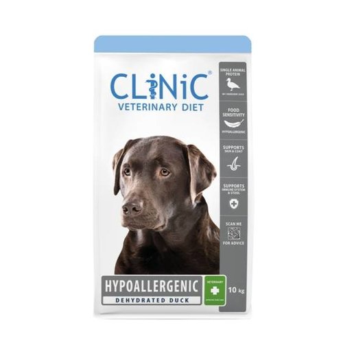 Clinic CLiNiC Dog Hypoallergenic Duck 10 kg.