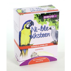 Esve Piksteen Papegaaien Naturel Rood  1 st.