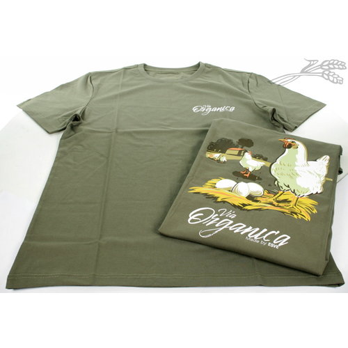 Via Organica Via Organica T-Shirt Heren L 1 st. Large