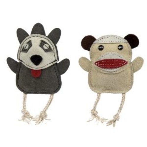 Huggle Hounds HH Naturals 2 pack Monkey & Raccoon 1 st.