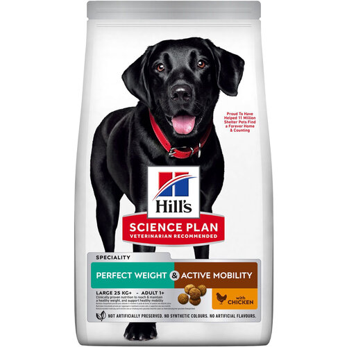 Hills Hills Canine Ad.Perfect Weight Active Mob. L 12 kg.