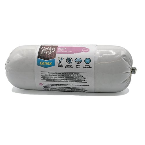 HobbyFirst Canex HobbyFirst High Protein Rolls Duck 400 gr.