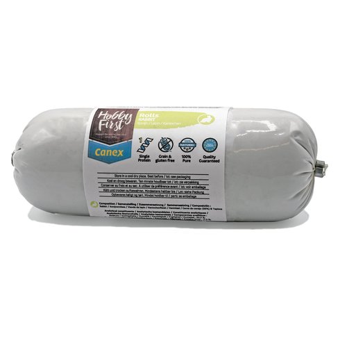 HobbyFirst Canex HobbyFirst High Protein Rolls Rabbit 400 gr.