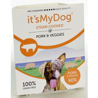 it's My Dog it's My Dog Steam Cooked Pork & Veggies 395 gr.