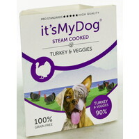 it's My Dog it's My Dog Steam Cooked Turkey & Veggies  395 gr.