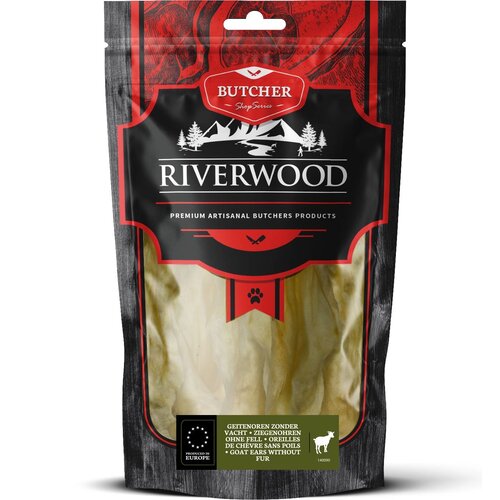 Riverwood RW Butcher Geitenoren zonder vacht 100 gr.