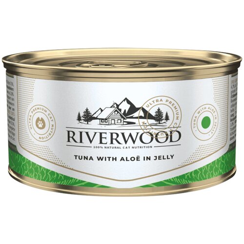 Riverwood Riverwood Tuna With Aloe In Jelly 85 gr.