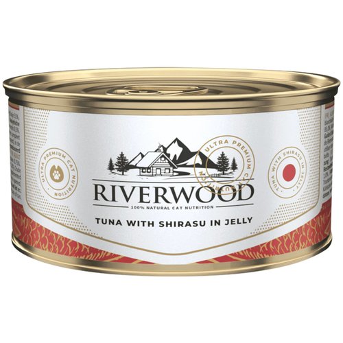 Riverwood RW Tuna With Shirasu In Jelly 85 gr.