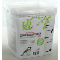 LONA LONA Zonnebloemkernen Emmer 3 kg.