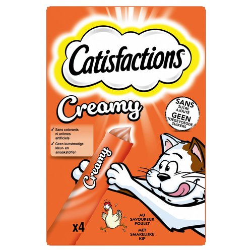 Catisfactions Catisfaction Creamy Kip 40 gr.