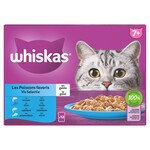 Whiskas Whiskas MP 7+ Vis in Gelei 12x85 gr.