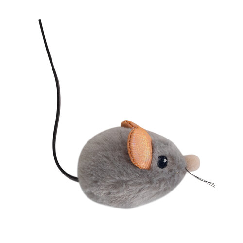 Pet stages Squeak Squeak Mouse Gry 1 st. 3,8 cm