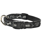 Rogz Beltz Fancy Dress Halsband L Black Bone 1 st. Large