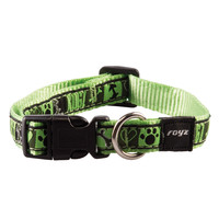 Rogz Beltz Fancy Dress Halsband M Lime Juice 1 st. Medium