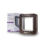 Sure Petcare SureFlap Huisdierluik Bruin 1 st. B20,7cmxH23,4 cm.