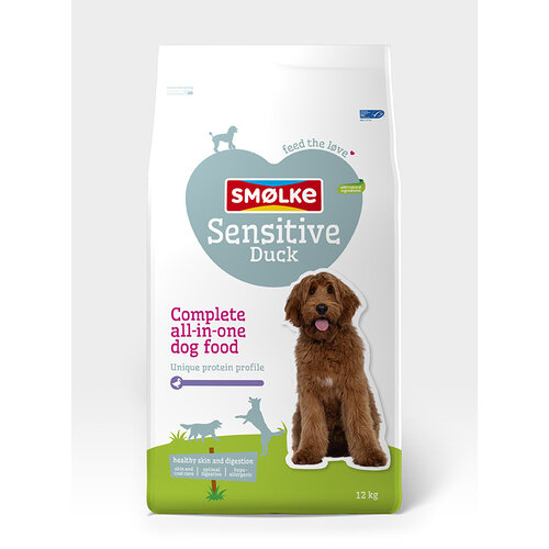 Smolke Smolke Hond Sensitive Duck 12 kg.