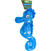 Boon hondenspeelgoed drijvend zeepaard blauw, 31 cm.