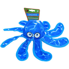 Boon hondenspeelgoed drijvend inktvis blauw, 32 cm.