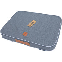 Boony "Est 1941" Boony 'Est 1941' orthopedisch ligkussen highland graphite, 70x50 cm.