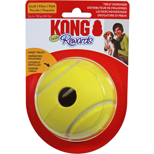 Kong Kong hond Rewards tennis, small.