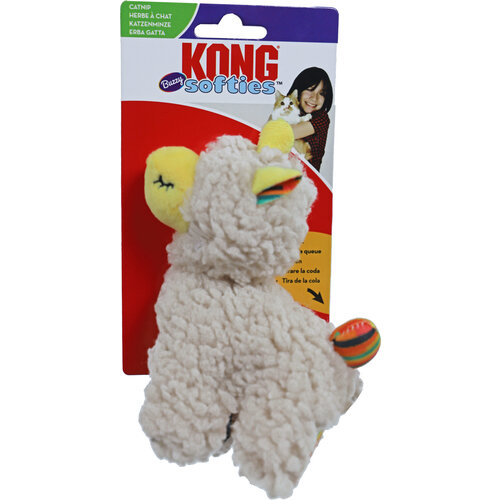 Kong Kong kat Softies, buzzy llama.