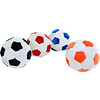 Boon hondenspeelgoed pluche voetbal met piep 22 cm, assorti.