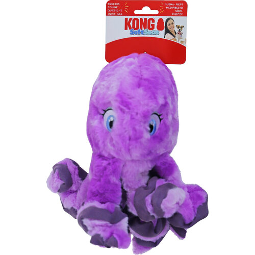 Kong Kong hond Soft Seas octopus, large.
